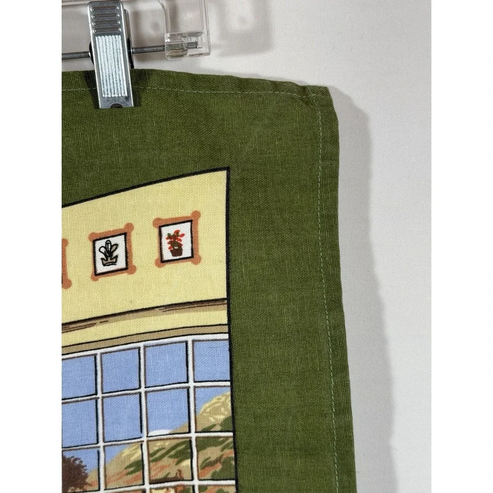 Clive Mayor Tea Towel Vintage Pilgrim Harpist Cottagecore Farmhouse Kitchen